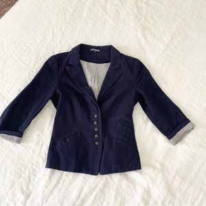 Shrunken schoolboy blazer